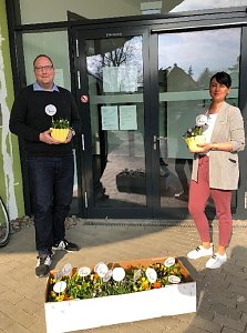 Ein Blumengru&szlig; zu Ostern!