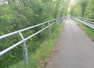 Diebstahl am Unstrut Werra-Radweg kurz vor Rockensußra