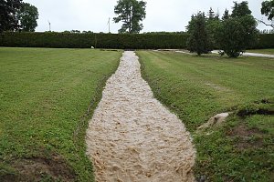 Dauerregen ruft Feuerwehren auf den Plan