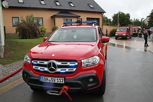 Dauerregen ruft Feuerwehren auf den Plan