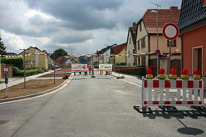 Aufatmen in Jecha, der Verkehr rollt wieder