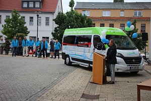Startschuss f&uuml;r B&uuml;rgerbus in Bad Frankenhausen