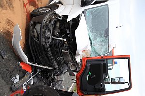Unfall bei Greu&szlig;en