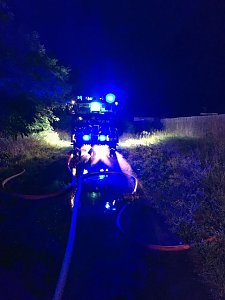 Gartenlaubenbrand in Ro&szlig;leben