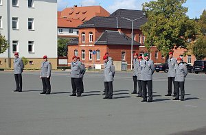 Verabschiedungsappell am Bundeswehrstandort Sondershausen