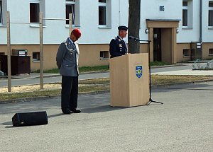Verabschiedungsappell am Bundeswehrstandort Sondershausen