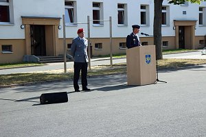 Verabschiedungsappell am Bundeswehrstandort Sondershausen