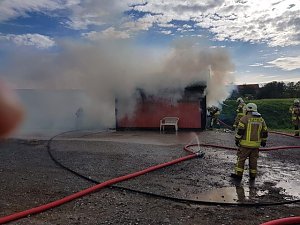 Brandeinsatz in Ro&szlig;leben