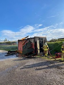 Brandeinsatz in Ro&szlig;leben