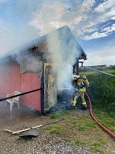 Brandeinsatz in Ro&szlig;leben