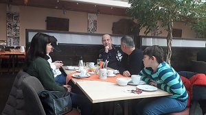Der Ostklassiker Klub Wolkramshausen beim "Rollenden Museum" in Zwickau