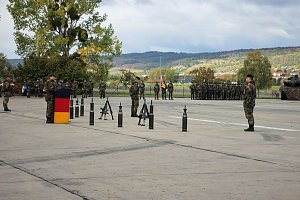 Kommandeurswechsel beim Panzerbataillon 393 "Th&uuml;ringer L&ouml;we" in der Kyffh&auml;user Kaserne Bad Frankenhausen statt....