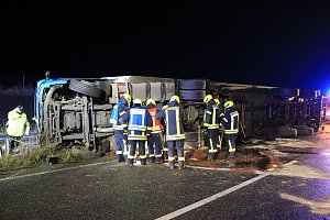 LKW-Unfall auf der A 38