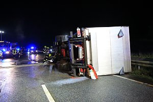 LKW-Unfall auf der A 38