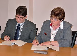 Unterzeichnung Koalitionsvereinbarung CDU /SPD