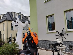 halloween im Garten