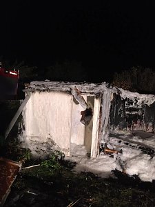 Gartenlaubenbrand in Ro&szlig;leben