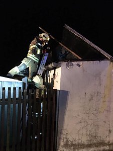 Gartenlaubenbrand in Ro&szlig;leben