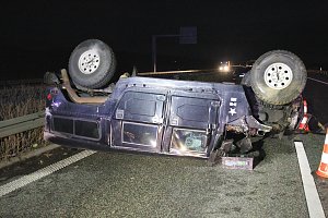 Unfall auf der Autobahn