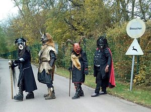 Zu Halloween im Zoo Park