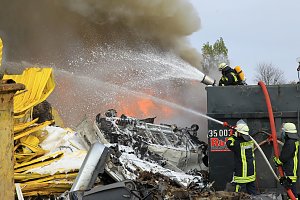Gro&szlig;brand in Bebra