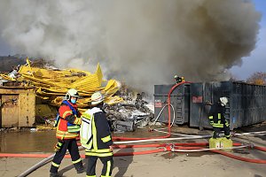 Gro&szlig;brand in Bebra