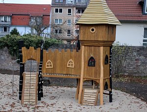 Spielplatzsanierung fast abgeschlossen