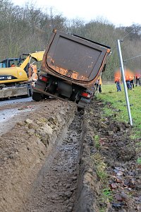 Unfall bei Strau&szlig;berg