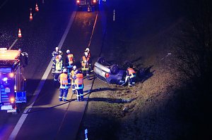 Unfall auf der A38 bei Werther