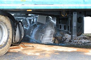 Unfall bei Oberspier
