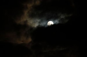 Der Mond über Nordhausen