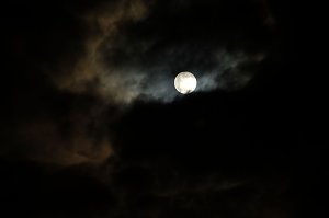 Der Mond über Nordhausen