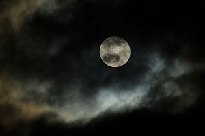 Der Mond über Nordhausen