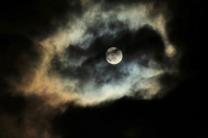Der Mond über Nordhausen