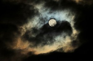 Der Mond über Nordhausen