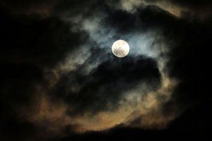 Der Mond über Nordhausen