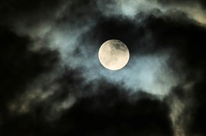 Der Mond über Nordhausen