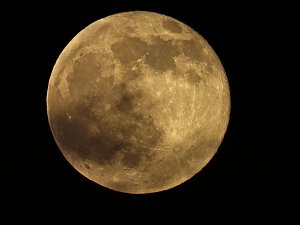 Der Mond über Nordhausen