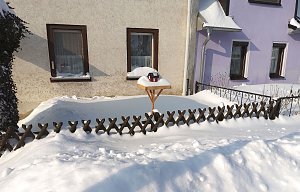 Heldrungen im Schnee
