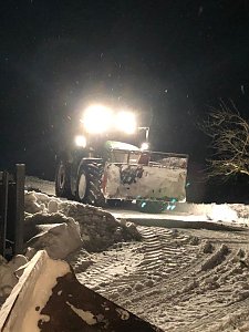Scheunendach drohte einzubrechen