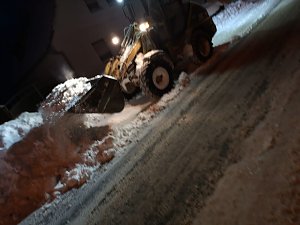 Schneeber&auml;umung in Oberheldrungen