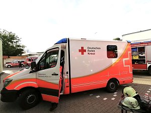 Gro&szlig;einsatz in Bad Frankenhausen