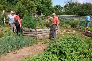 Tag der "Offenen G&auml;rten" -Gartenverein GL&Uuml;CKAUF