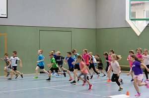 Bewegter Vormittag f&uuml;r 21 Sch&uuml;lerinnen und Sch&uuml;ler der Staatlichen Grundschule "Franzberg"