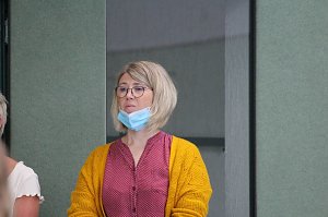 Klassenlehrerin der Klasse 1c, Frau von Hornbostel