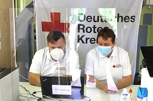 Besuch von Ministerpr&auml;sident Ramelow im DRK Kyffh&auml;userkreisverband in Sondershausen