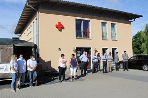 Besuch von Ministerpr&auml;sident Ramelow im DRK Kyffh&auml;userkreisverband in Sondershausen