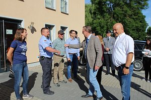 Besuch von Ministerpr&auml;sident Ramelow im DRK Kyffh&auml;userkreisverband in Sondershausen