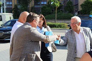 Besuch von Ministerpr&auml;sident Ramelow im DRK Kyffh&auml;userkreisverband in Sondershausen