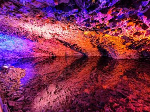 World of Lights in der Barbarossahöhle